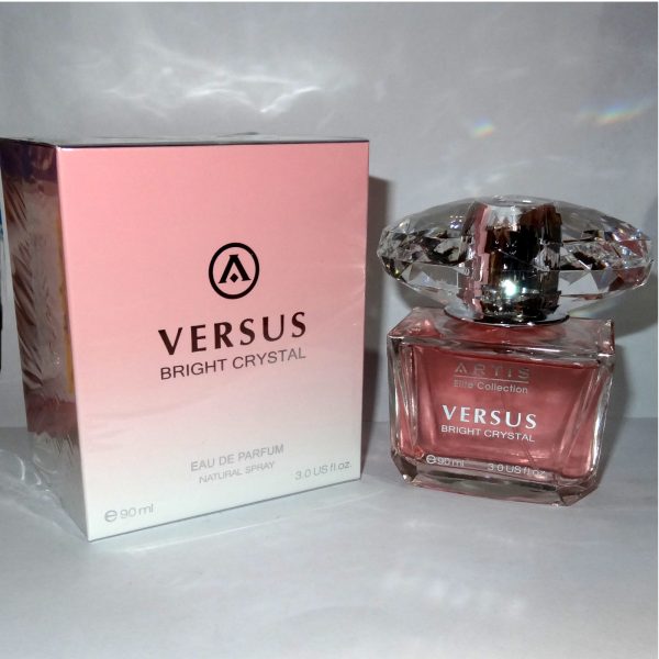 ادکلن زنانه ورساچه صورتی کریستال فراگرنس ورد 100 میل | Versus Bright Crystal Fragrance World